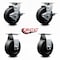 Service Caster Tool Box Caster Wheel Set 5'' Polyolefin Swivel Casters, 4PK TOOL-SCC-20S520-POB-TLB-2-R-2 - alternate 3
